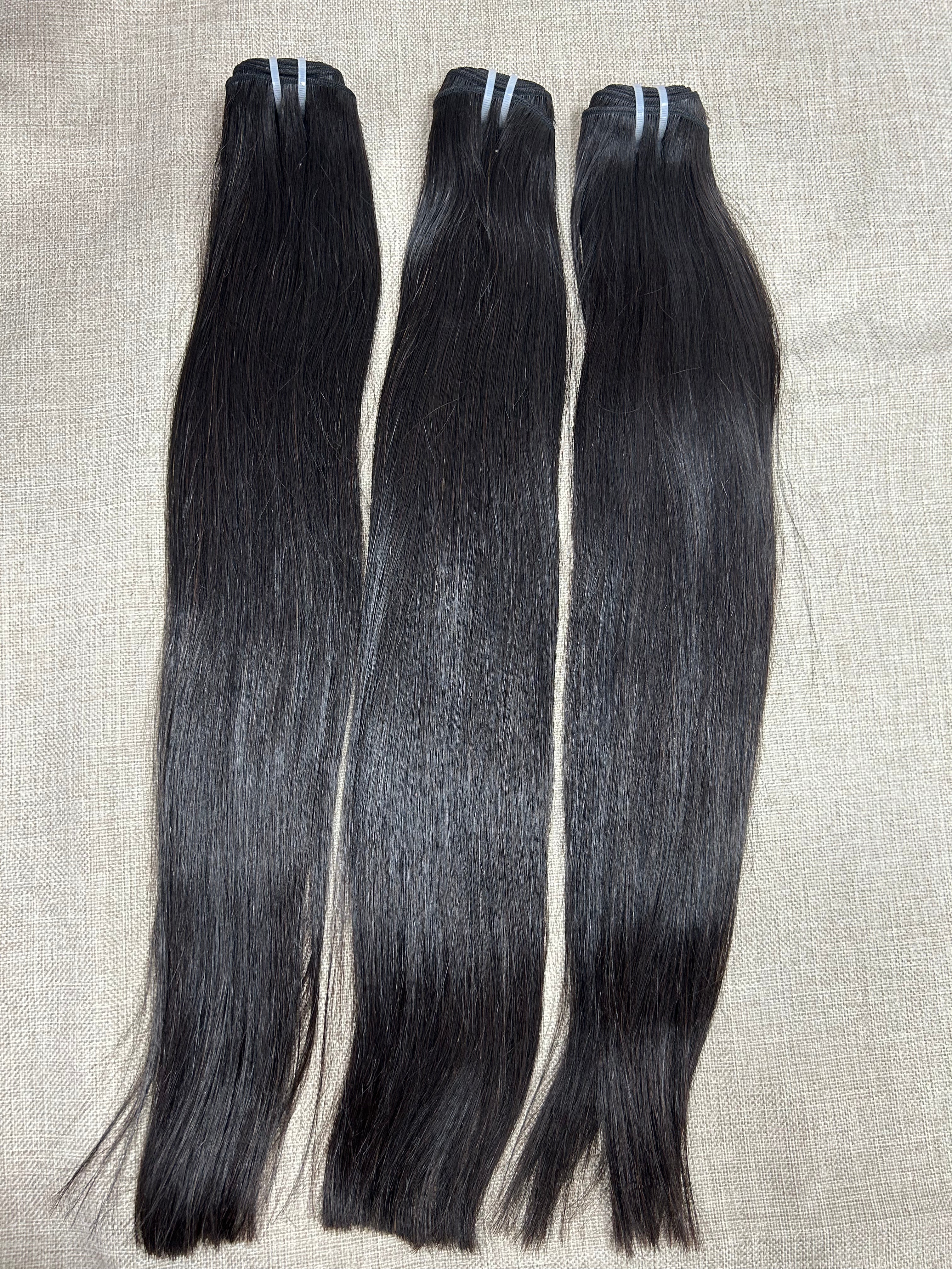 Yava Hair Y-Luxe Hair 3 Bundles Silky Straight Human Hair Extensions