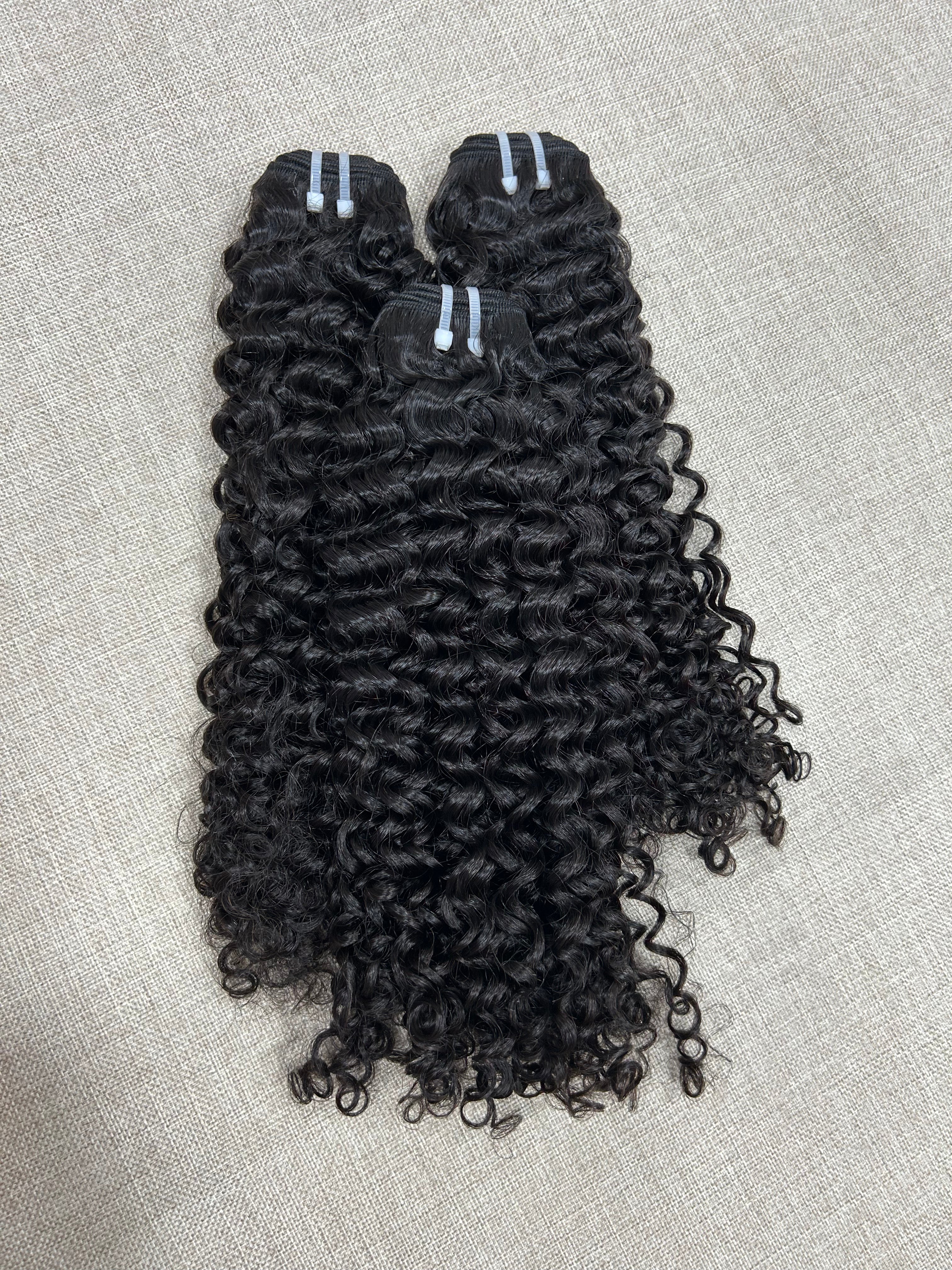 Yava Hair Y-Luxe Hair Curly Texture Human Hair Extensions 3 Bundles