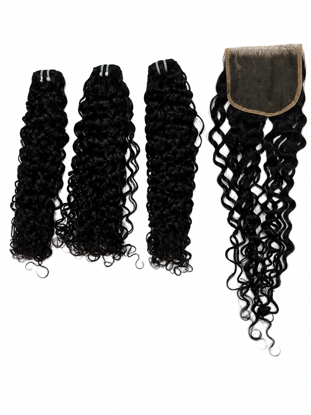 Yava Hair Y-Luxe Hair 3 Bundles + 5x5 HD Closure Waterwave Human hair