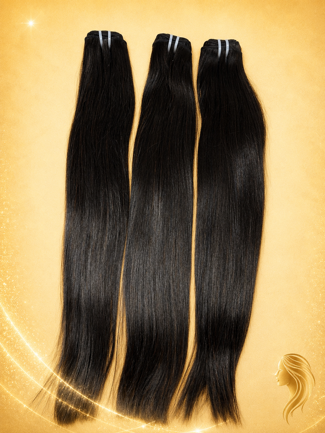 Yava Hair Y-Luxe Hair 3 Bundles Silky Straight Human Hair Extensions