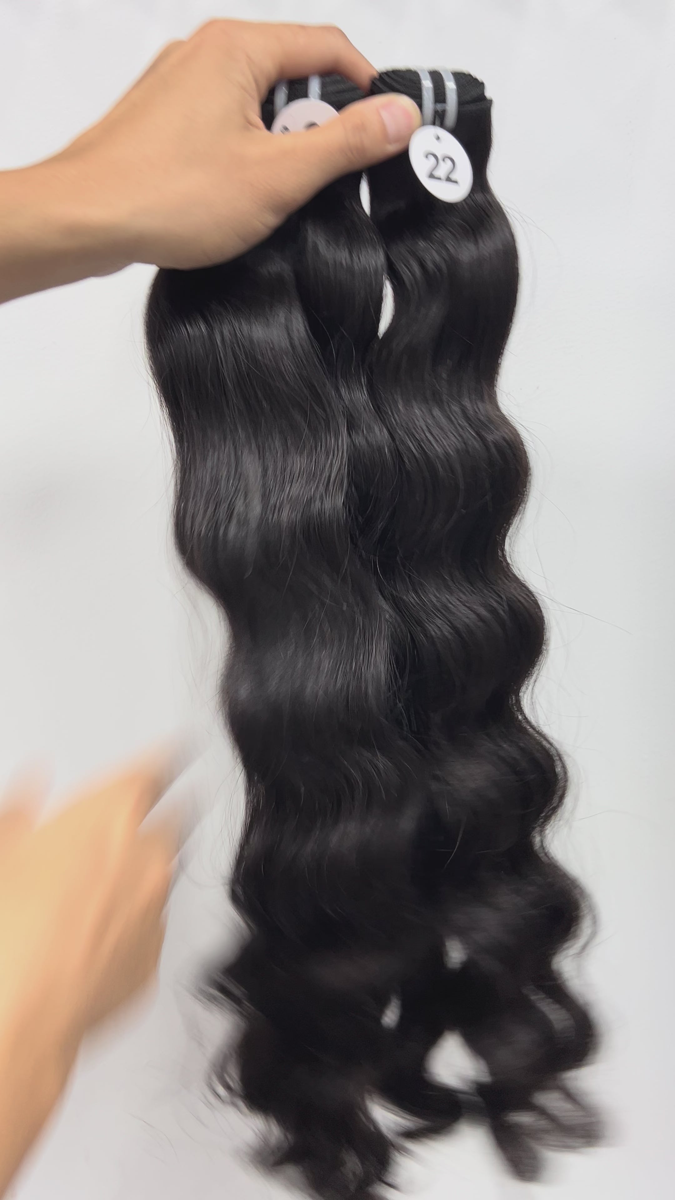 Yava Hair Y-Luxe Hair 3 bundles Natural wavy 100% Human Hair Weave