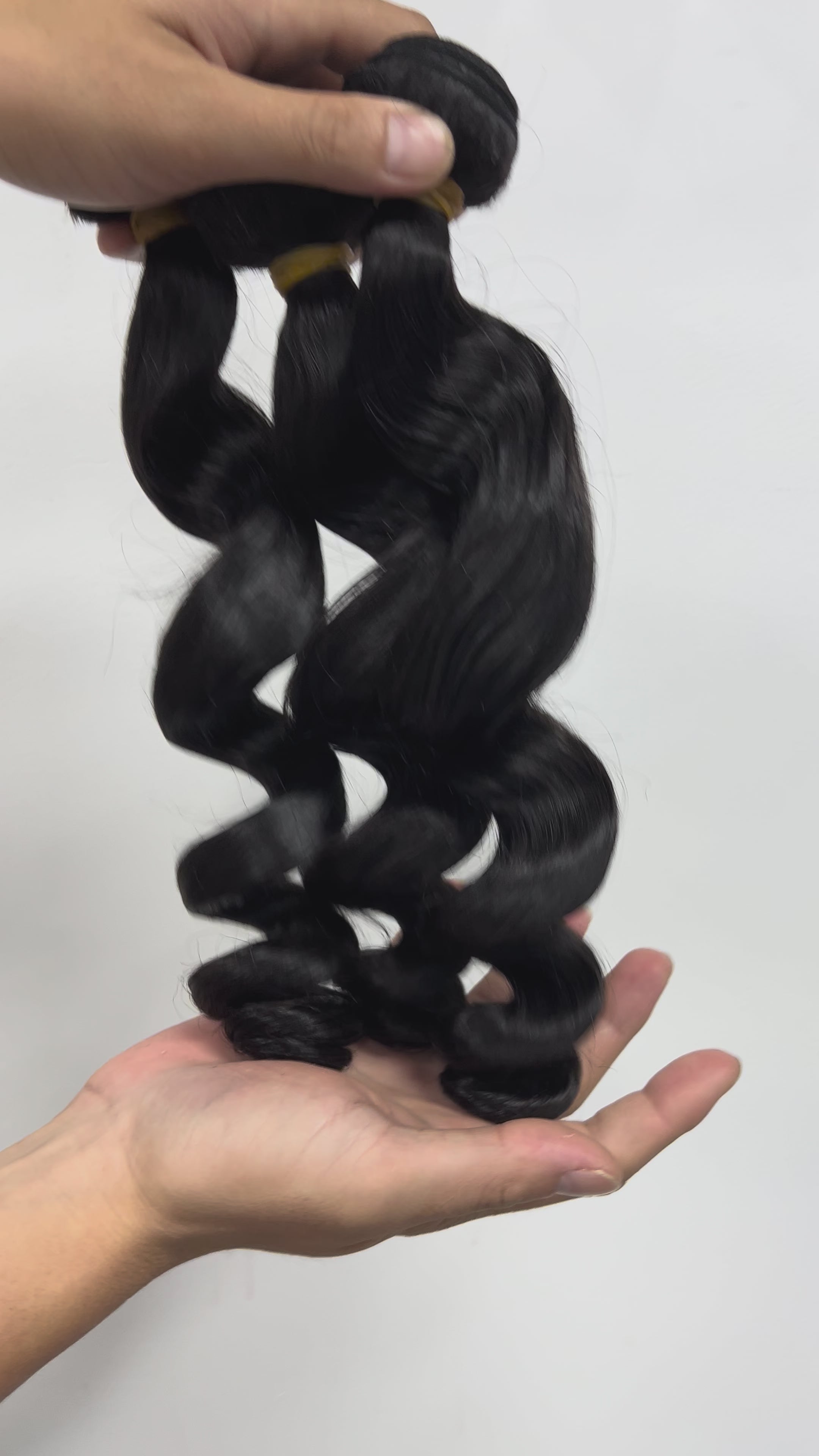 Yava Hair Y-Luxe Hair 3pcs bundle Extensions Premium Loosewave Human Hair