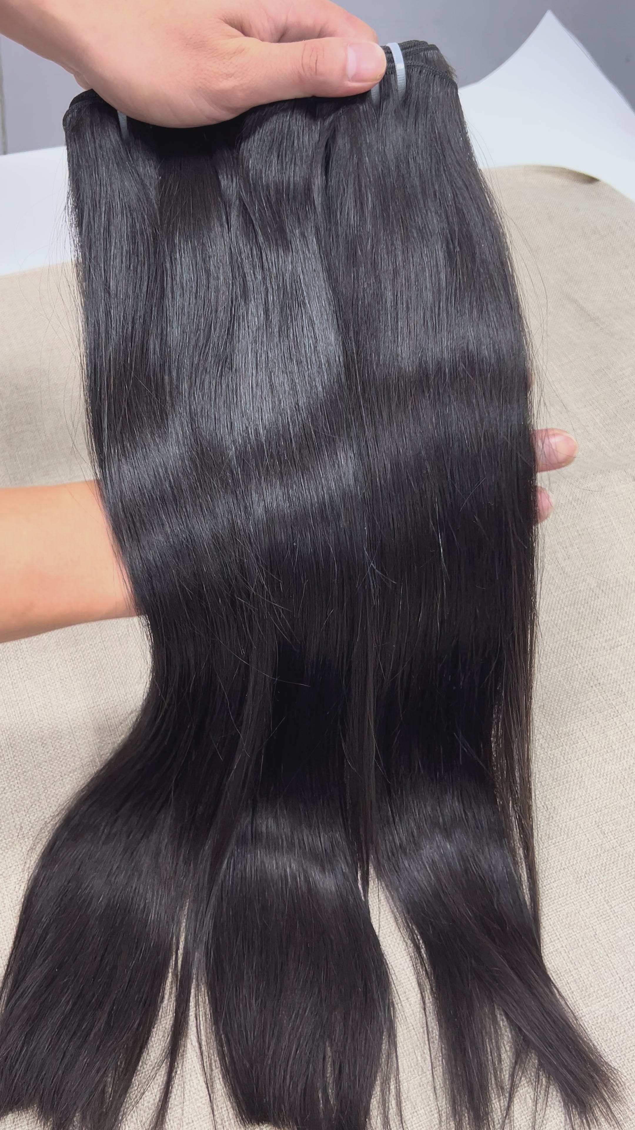 Yava Hair Y-Luxe Hair 3 Bundles Silky Straight Human Hair Extensions